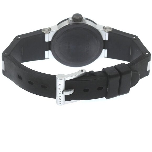 BVLGARI aluminum AL29TA Date black Dial Quartz Ladies Watch_878397 - Picture 3 of 6